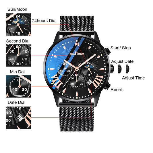 SportStyle Men's Watch